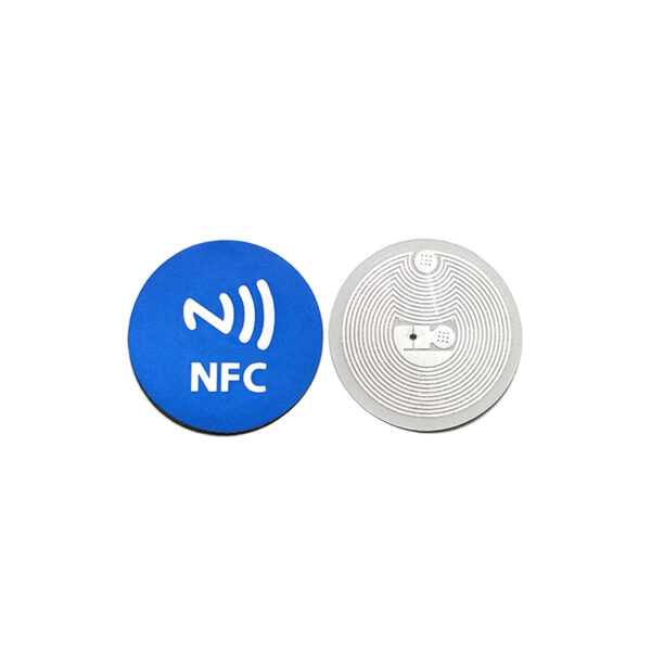 Round NFC Paper Sticker - 13.56Mhz