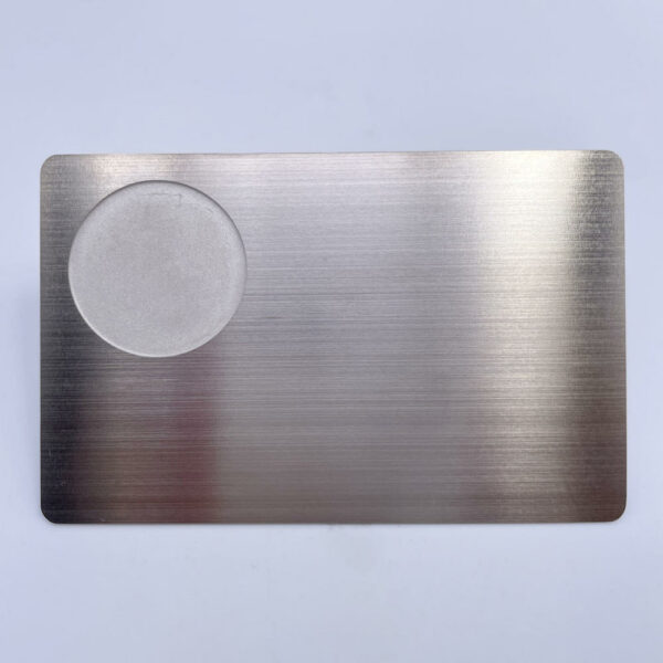 Metal NFC Business card - 13.56Mhz NFC Tag213 Chip Business Card - Image 2